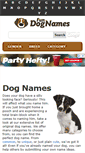 Mobile Screenshot of fundognames.com